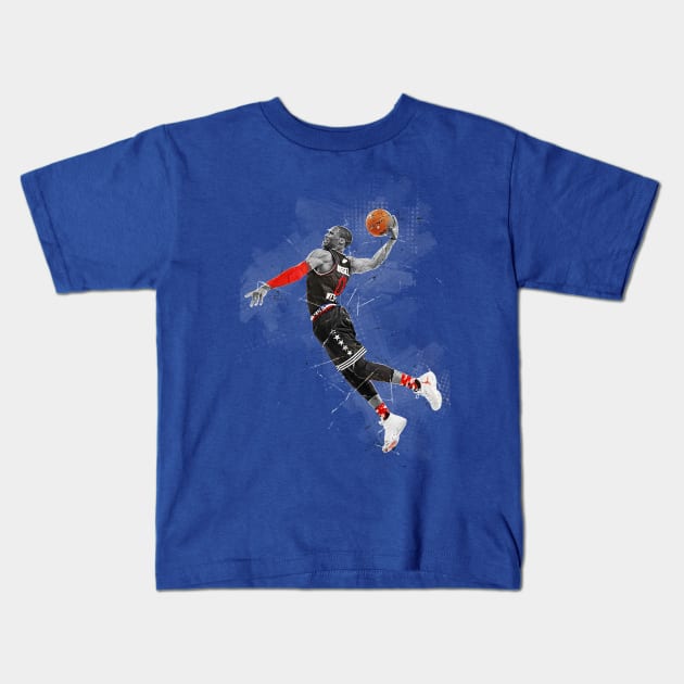 Russell Westbrook Kids T-Shirt by Creativedy Stuff